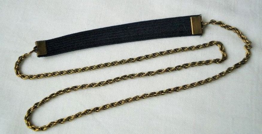 Headband simple, chaîne bronze